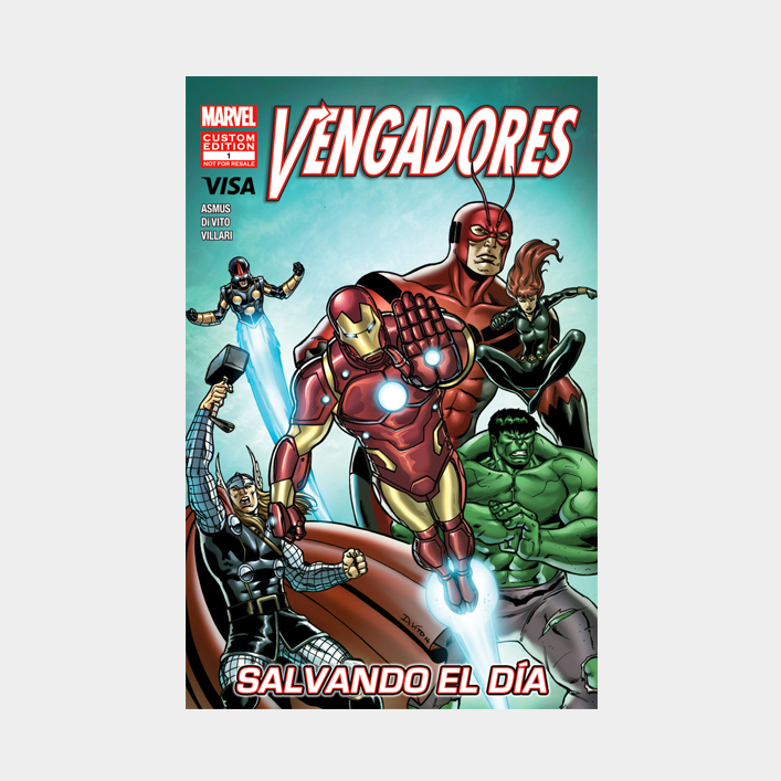 Una colorida imagen que muestra a 'vengarados salavador elida'.