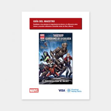 Póster de Marvel Guardianes de la Galaxia Vol 2: Un póster de película vibrante y lleno de acción con los personajes icónicos de la franquicia Marvel.