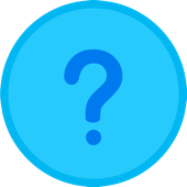 Ícono de un símbolo de signo de interrogación, que representa incertidumbre o investigación.