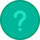 Un icono de signo de interrogación verde que simboliza curiosidad o incertidumbre.